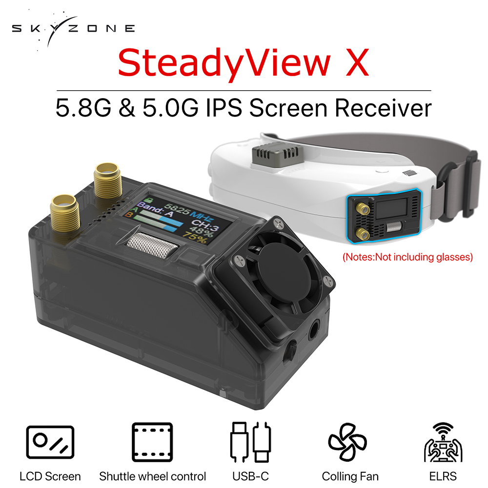 Moduł odbiornika SKYZONE Stead – Skyzone Steadyview X Receiver Module recenzja i cena