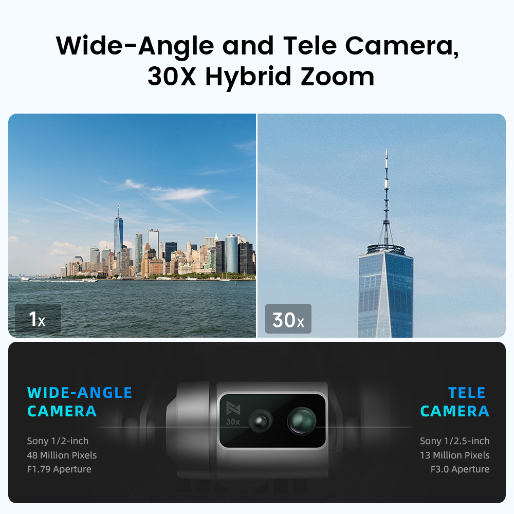 FIMI X8 Tele Max, dron o zasię – Skyzone Sky04X Pro Oled Fpv Goggles recenzja i cena