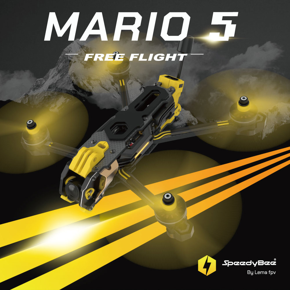 SpeedyBee Mario 5 Frame 5 cali – Skyzone Sky04O Pro Fpv Goggles recenzja i cena